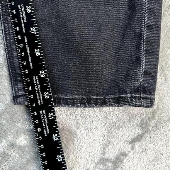 American Eagle Jeans Womens 12 Relaxed Mom Distressed Holes Baggy Motherhood - Picture 11 of 13